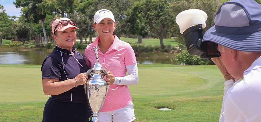Huber Adds Her Name to Women’s Amateur History in 22-Hole Thriller